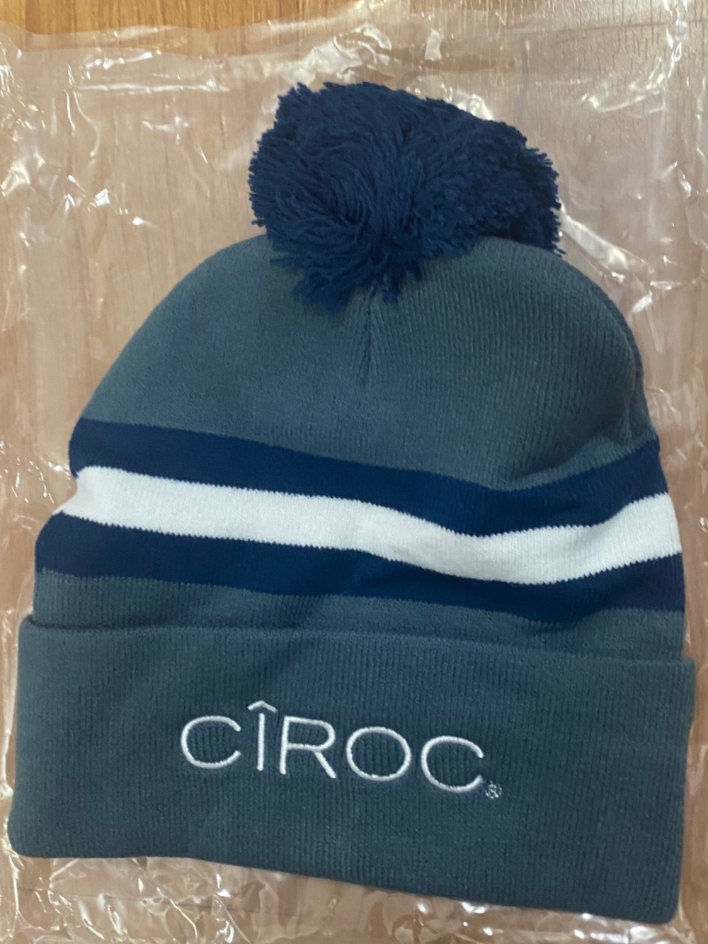 CIROC DALLAS COWBOYS LOGO STRIPED KNIT CAP